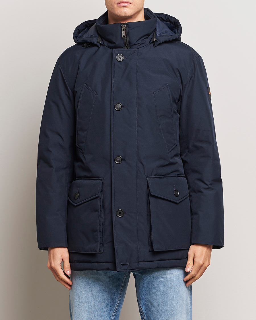 Heren |  | BOSS ORANGE | Osiass Parka Dark Blue