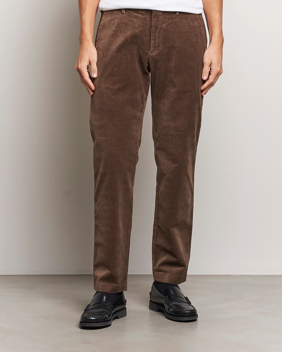 Heren |  | NN07 | Theo Regular Fit Corduroy Chinos Shitake