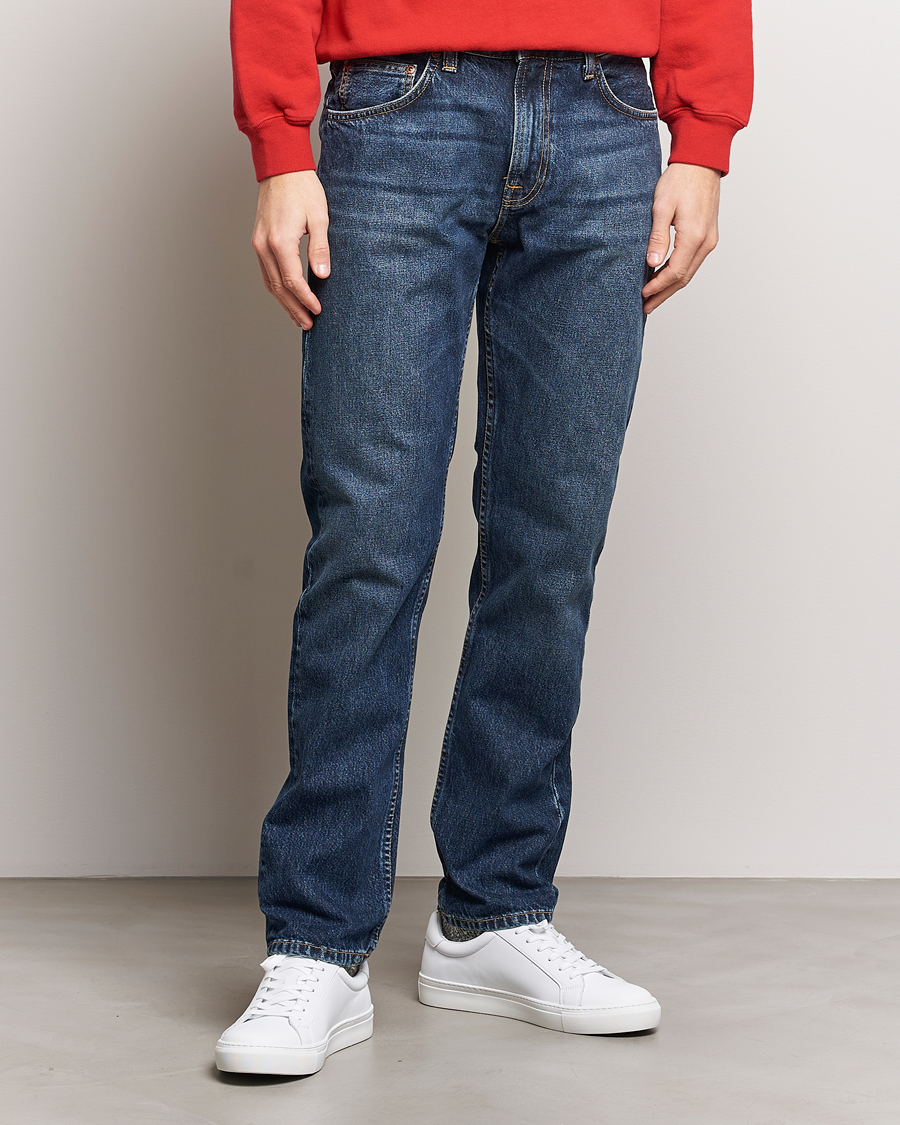 Heren |  | Nudie Jeans | Gritty Jackson Jeans Blue Soil