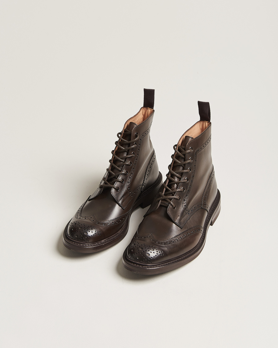 Heren |  | Tricker\'s | Stow Dainite Country Boots Espresso Calf