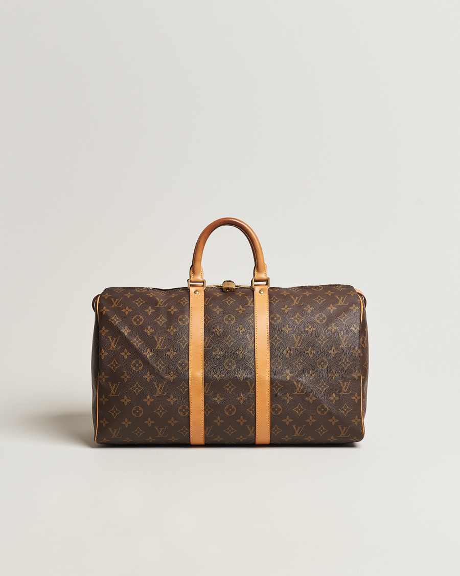 Louis Vuitton Pre Owned Keepall 45 Bag Monogram