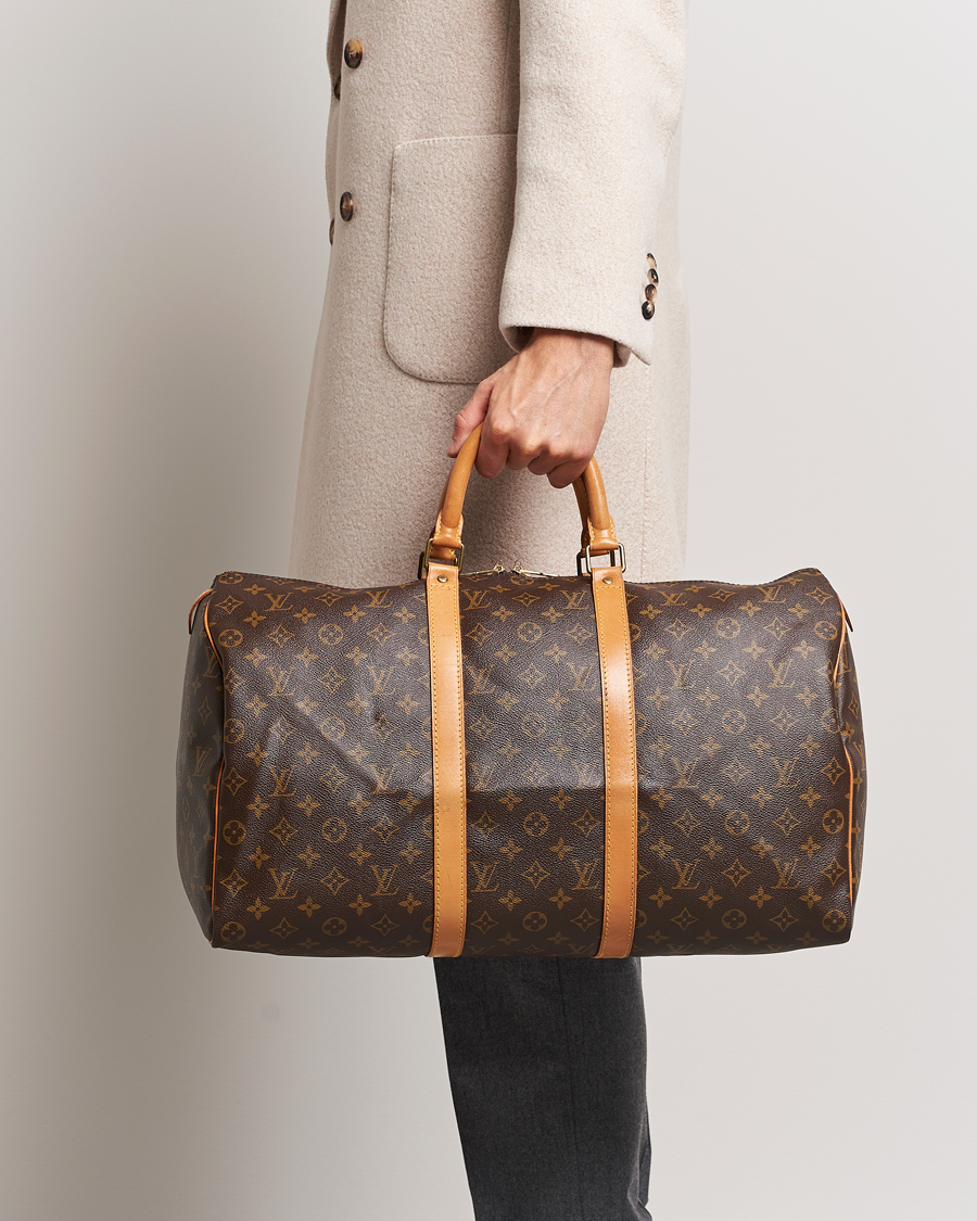 Louis Vuitton Pre Owned Keepall 50 Bag Monogram