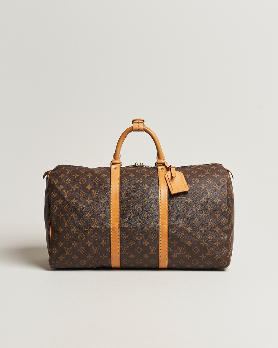 Louis Vuitton Pre Owned Keepall 50 Bag Monogram