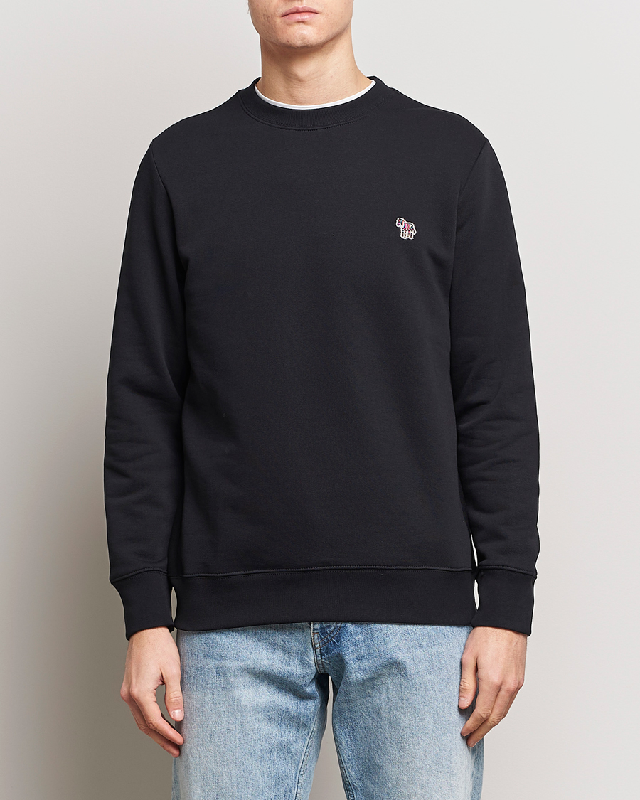 Heren |  | PS Paul Smith | Zebra Organic Cotton Sweatshirt Black