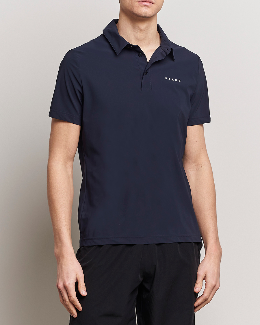 Heren |  | Falke Sport | Falke Performance Polo Shirt Space Blue