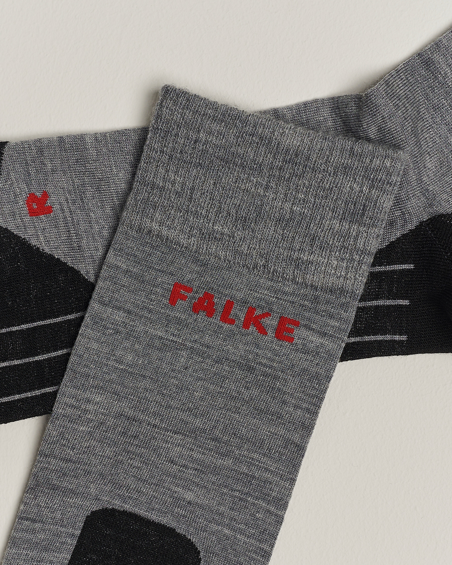 Heren | Ondergoed | Falke Sport | Falke TK5 Wander Trekking Socks Light Grey