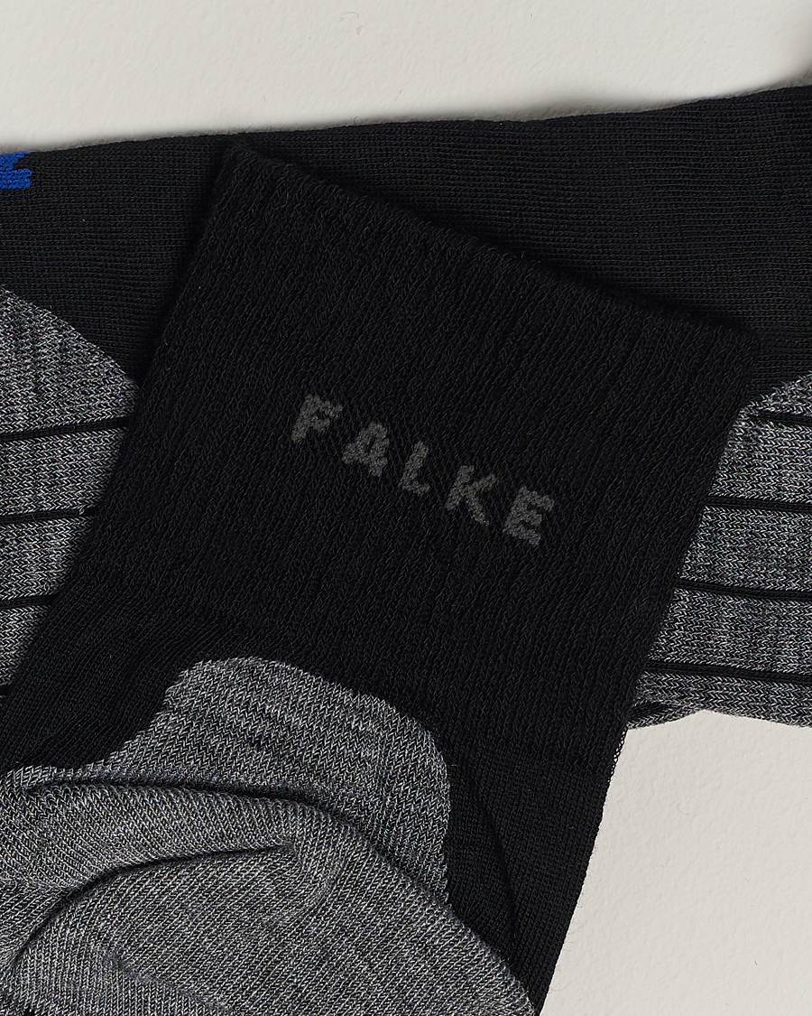 Heren | Ondergoed | Falke Sport | Falke TK5 Wander Cool Short Trekking Socks Black