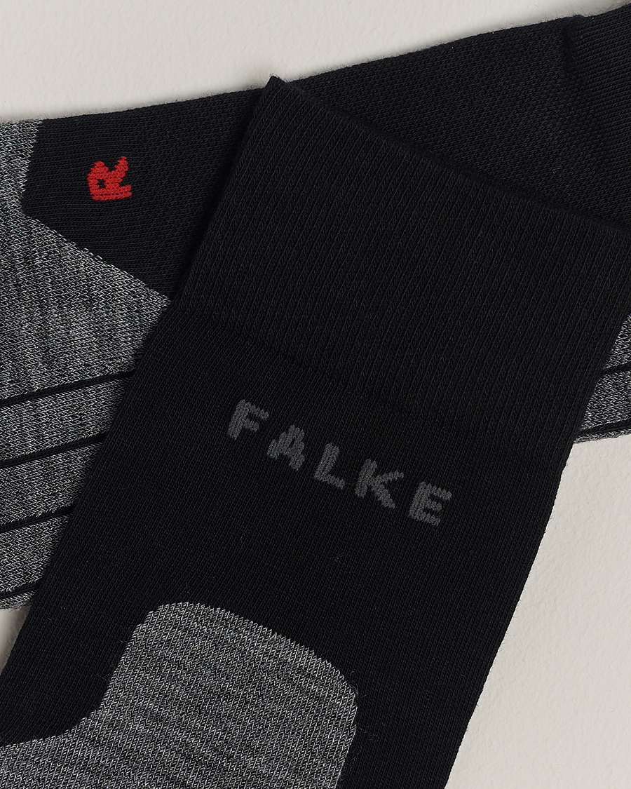 Heren | Ondergoed | Falke Sport | Falke RU4 Endurance Running Socks Black Mix