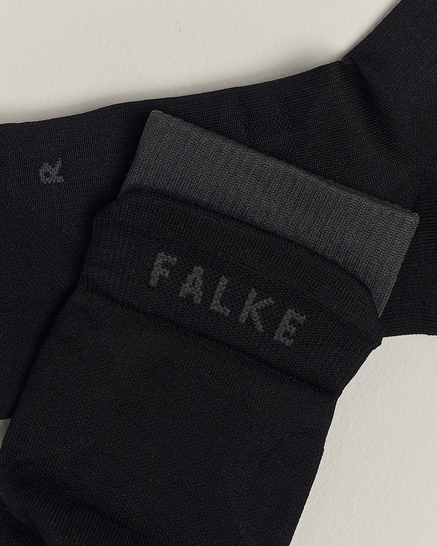 Heren | Sokken | Falke Sport | RU Trail Running Socks Black