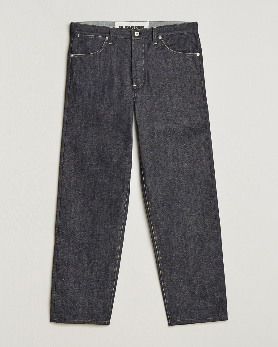 Heren | Jeans | Jil Sander | Regular Fit 5-Pocket Denim Dark Indigo