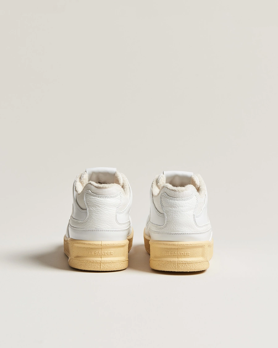 Heren |  | Jil Sander | Low Basket Sneakers White