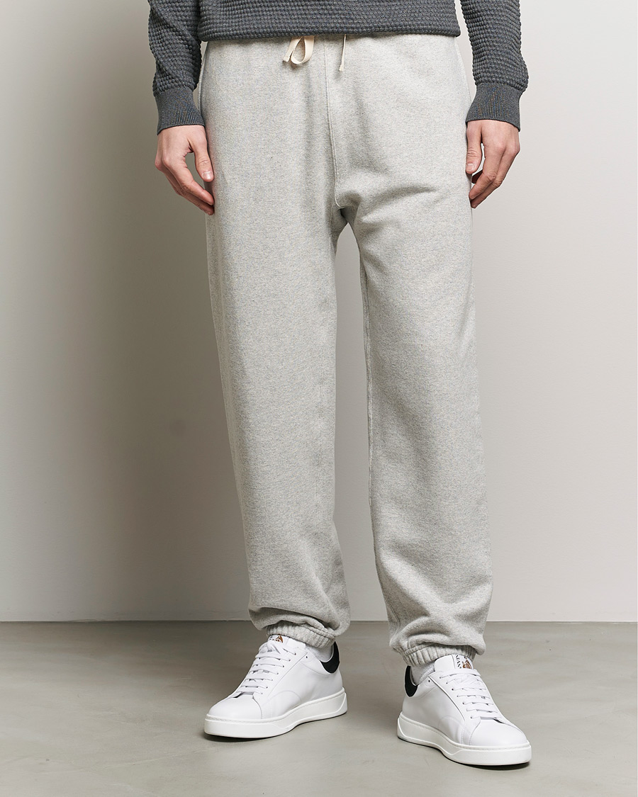 Heren |  | Jil Sander | Cotton Sweatpants Light Grey