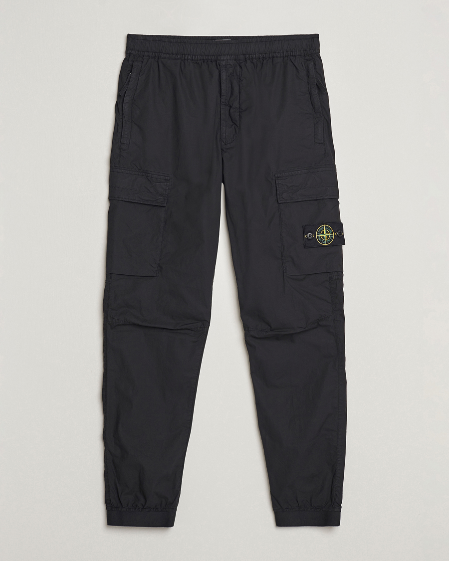 Stone island cargo pants outlet black