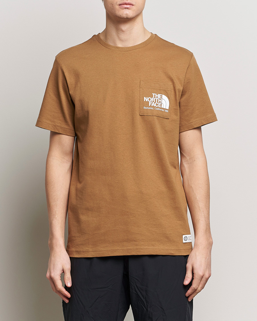 Heren |  | The North Face | Berkeley Pocket T-Shirt Utility Brown