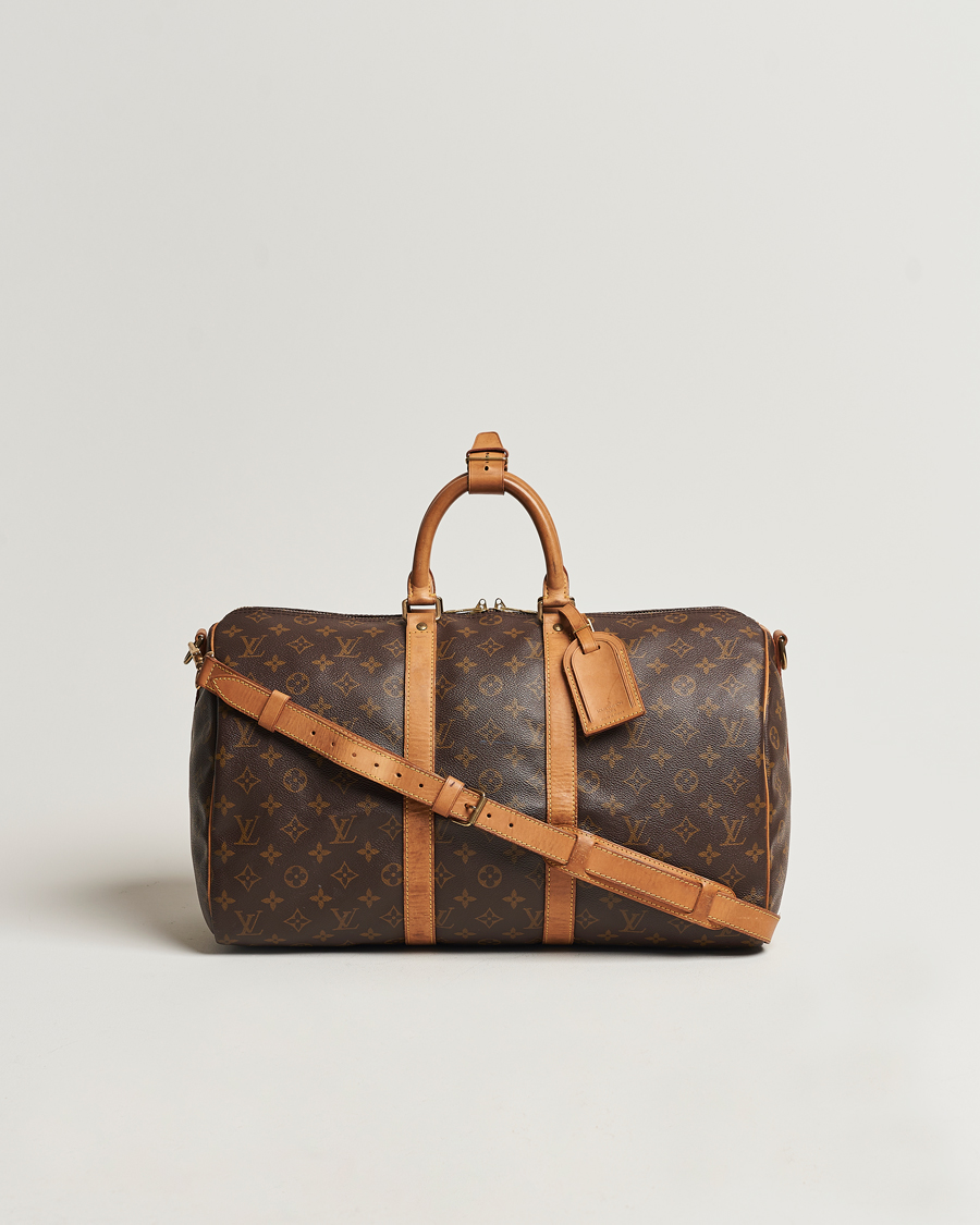 Louis Vuitton Pre Owned Keepall Bandouli re 45 Monogram