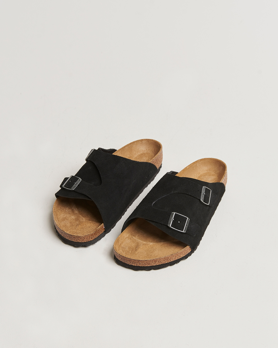 BIRKENSTOCK Z rich Black Suede Man CareOfCarl