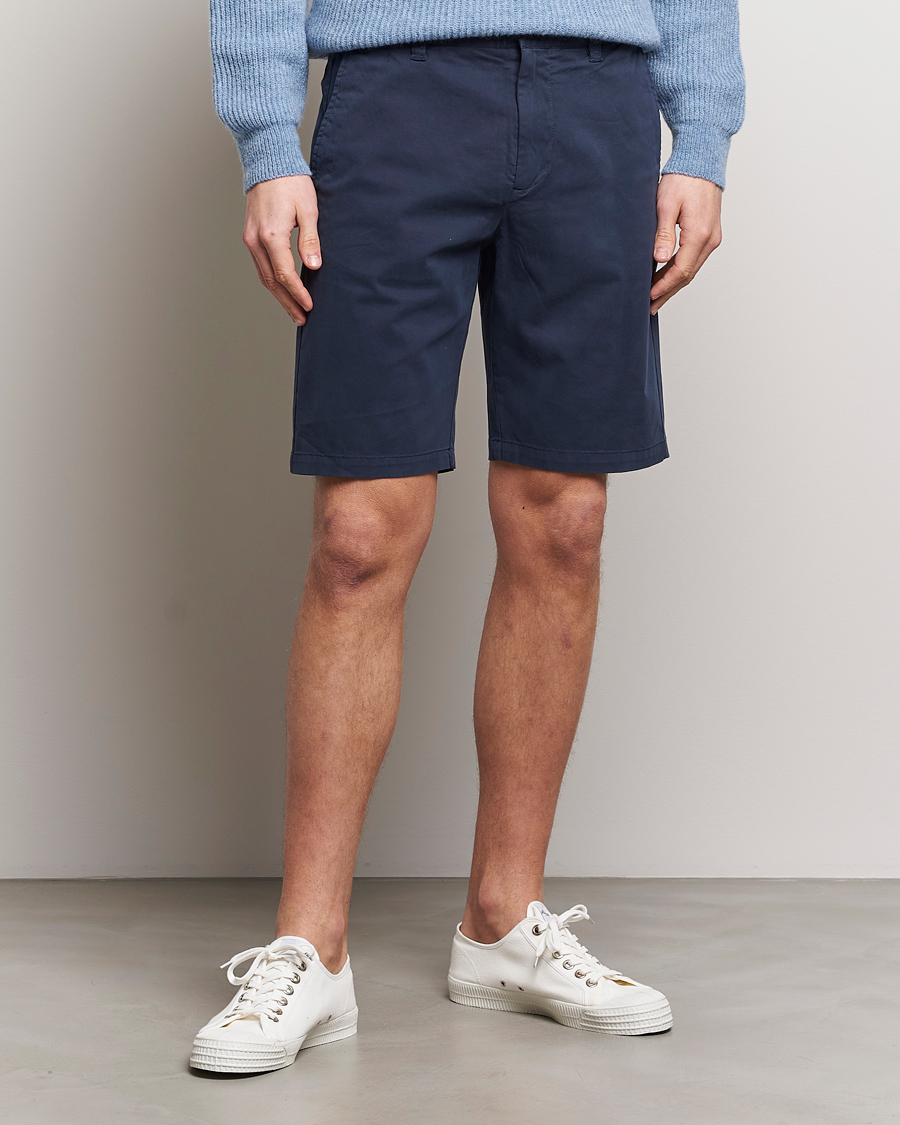 Heren |  | NN07 | Crown Shorts Navy Blue