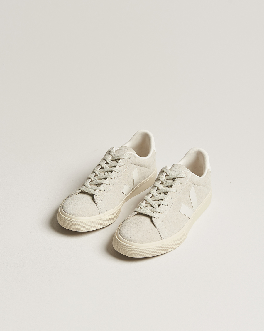 Heren |  | Veja | Campo Suede Sneaker Natural White