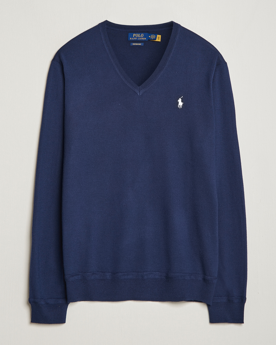 Polo under sale v neck sweater