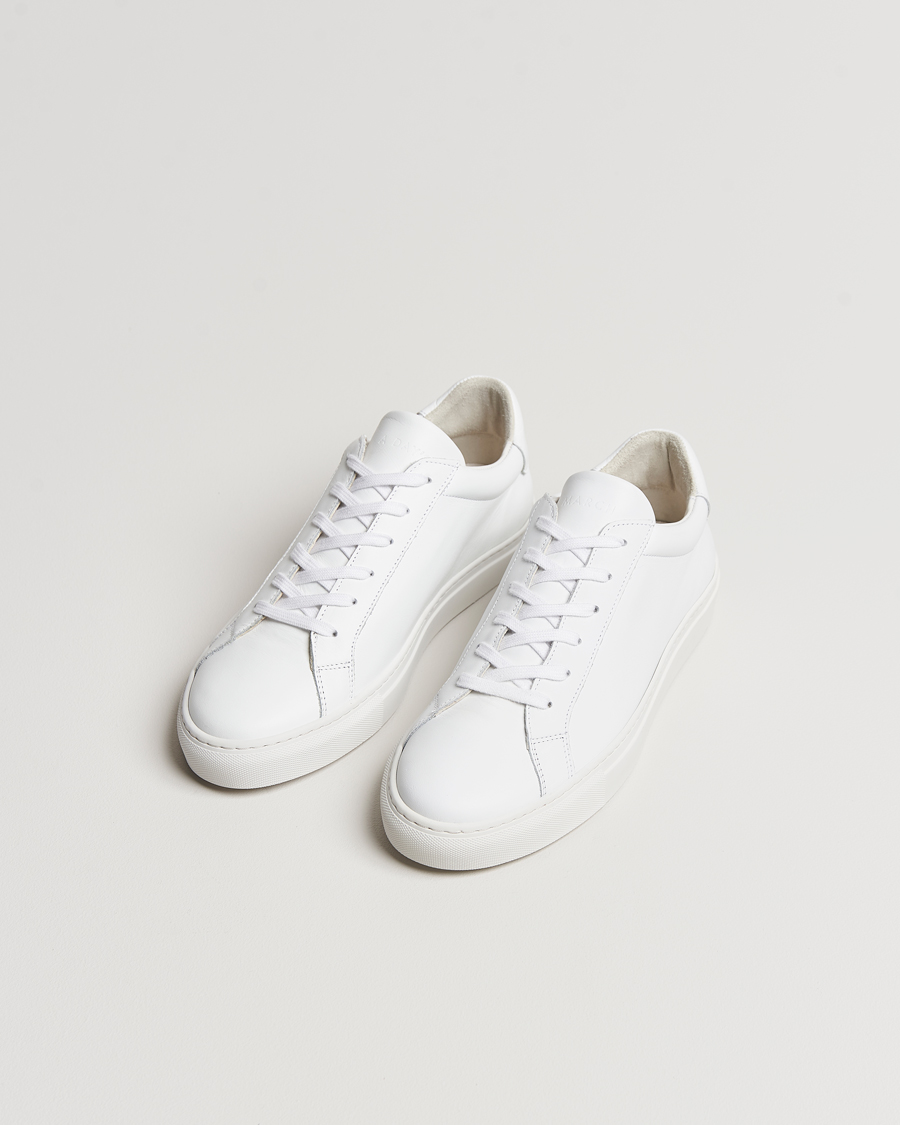 Heren |  | A Day\'s March | Leather Marching Sneaker White