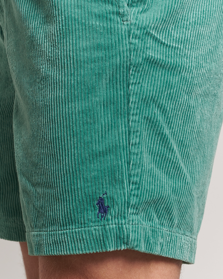 Heren | Korte broek | Polo Ralph Lauren | Prepster Corduroy Drawstring Shorts Seafoam Green