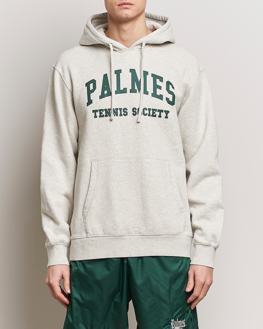 Heren |  | Palmes | Mats Hooded Sweatshirt Oatmeal