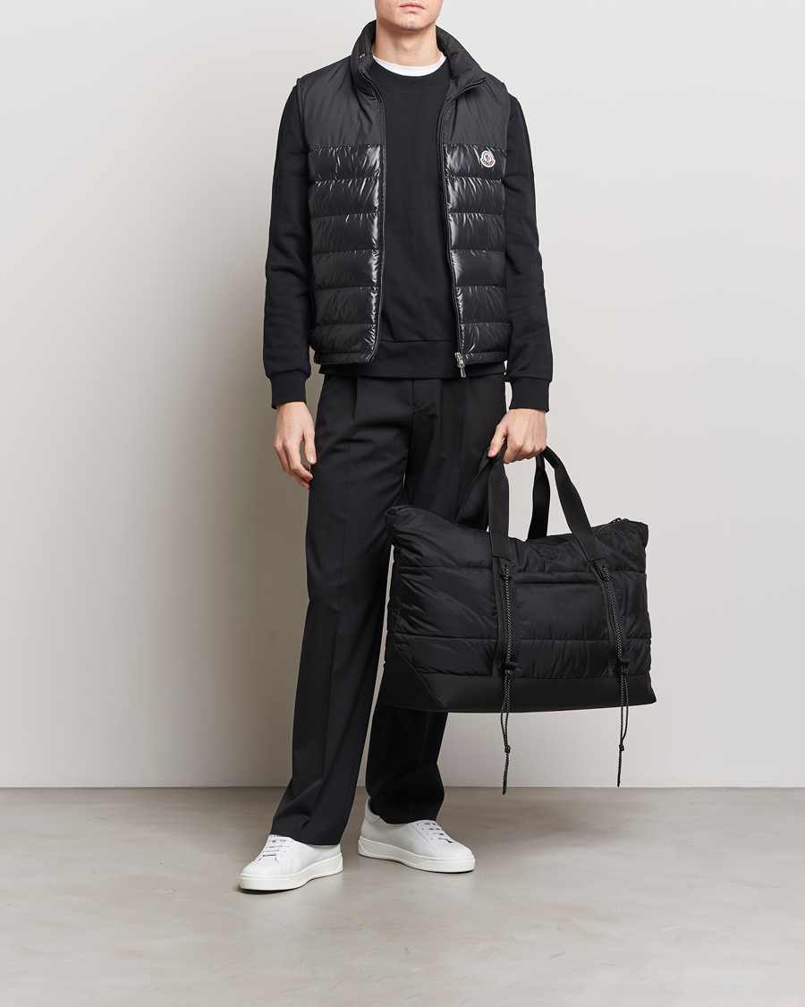 Moncler Cerces Vest Black Man CareOfCarl