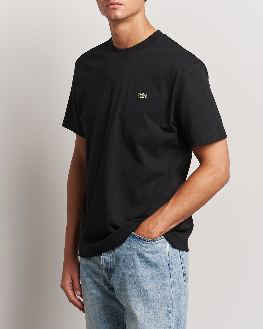 Heren |  | Lacoste | Crew Neck T-Shirt Black