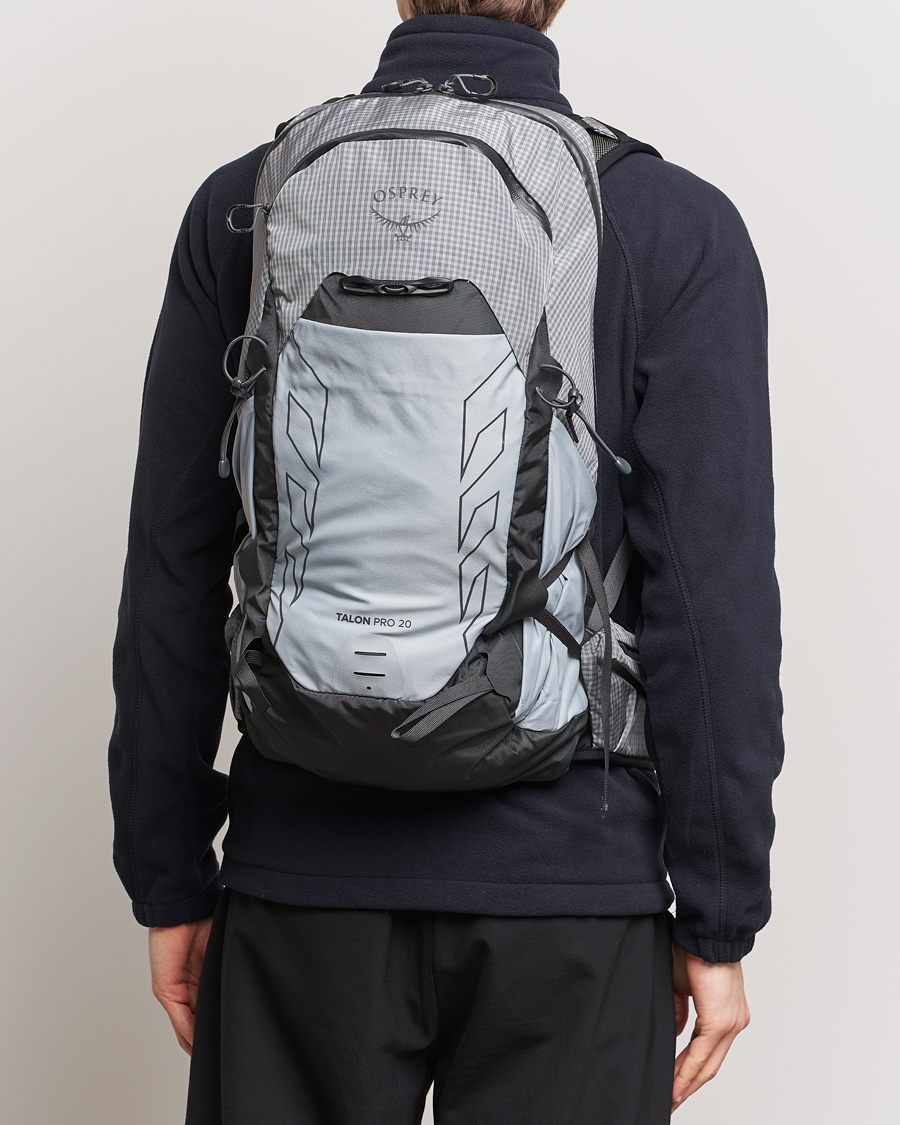 Heren | Active | Osprey | Talon Pro 20 Backpack Silver Lining