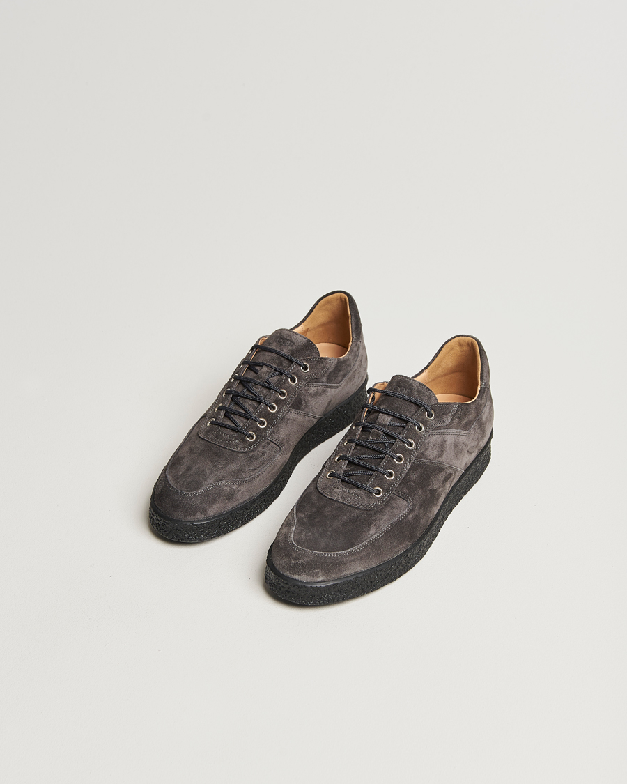 Heren |  | CQP | Roamer Suede Sneaker Charcoal