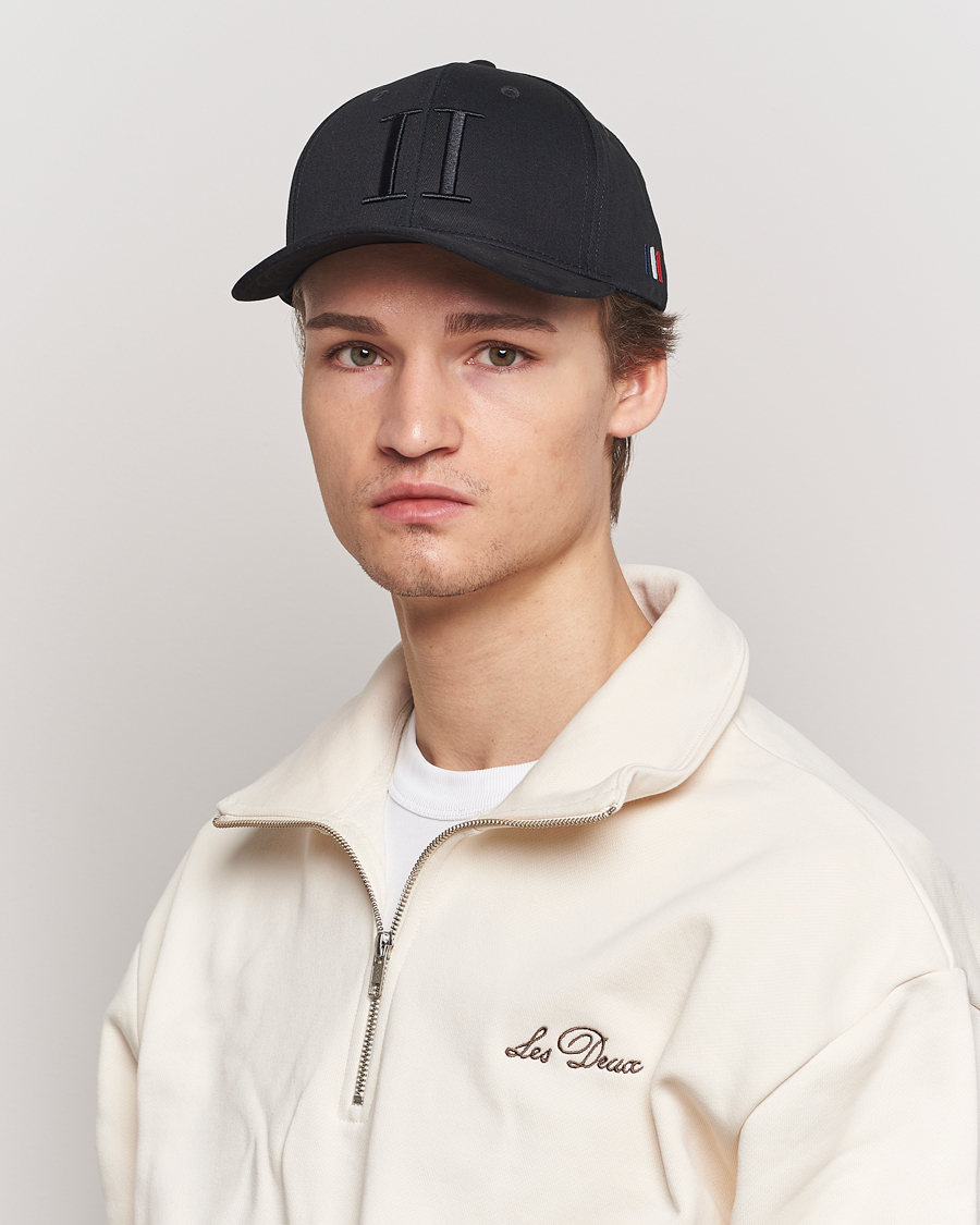 Heren | Hoeden en petten | LES DEUX | Baseball Cap Suede II Black