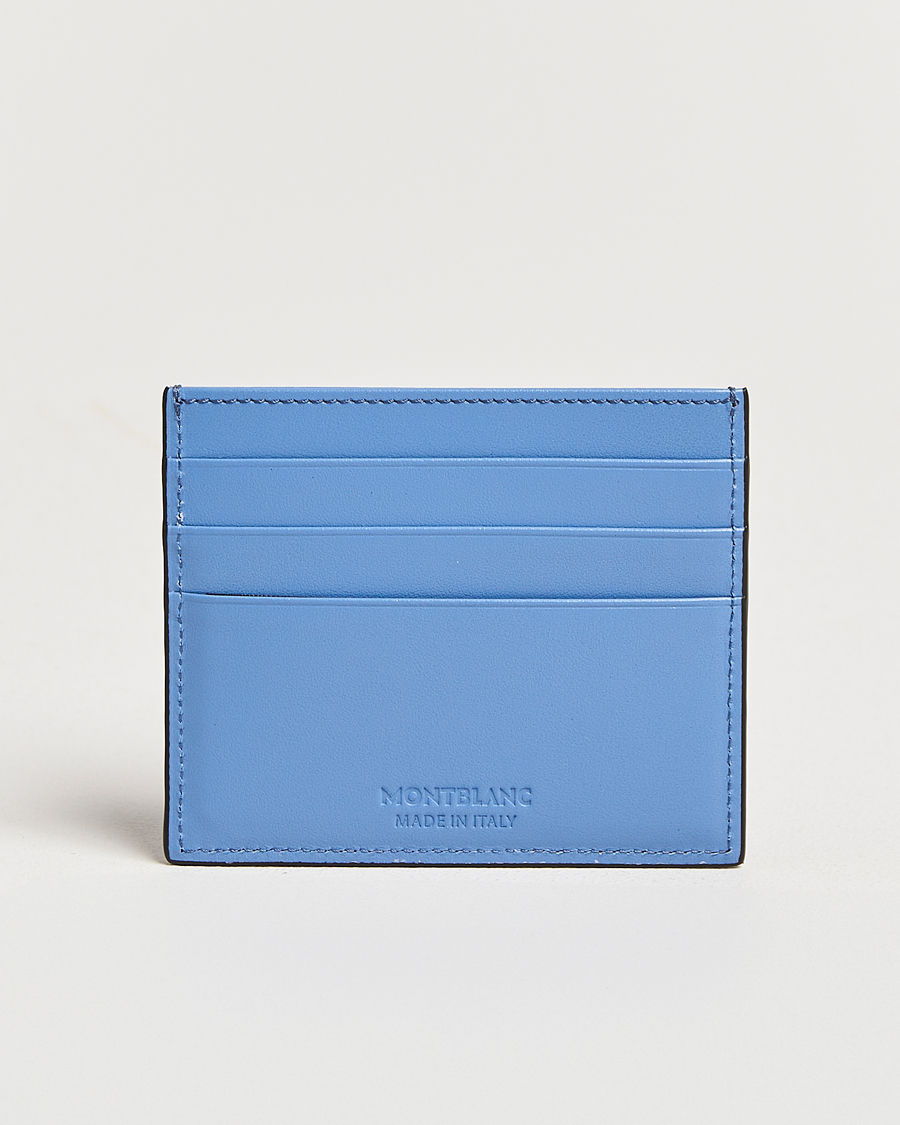 Heren |  | Montblanc | Meisterstück Card Holder 6cc Dusty Blue