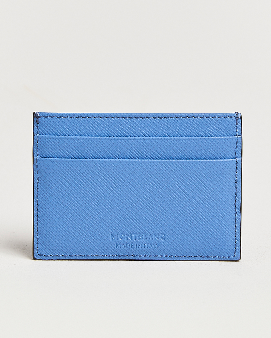 Heren |  | Montblanc | Sartorial card holder 5cc Dusty Blue