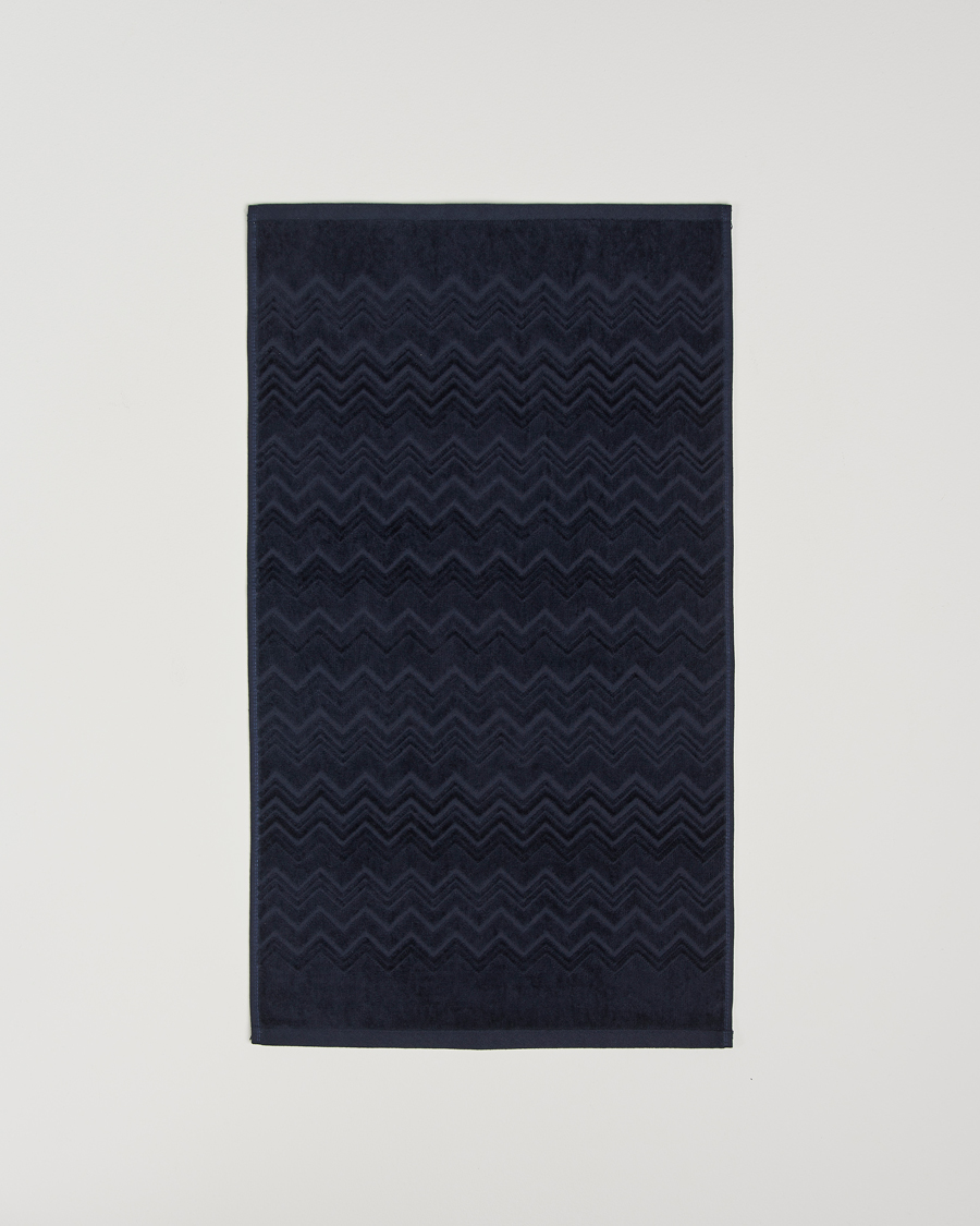 Heren |  | Missoni Home | Chalk Hand Towel 40x70cm Navy