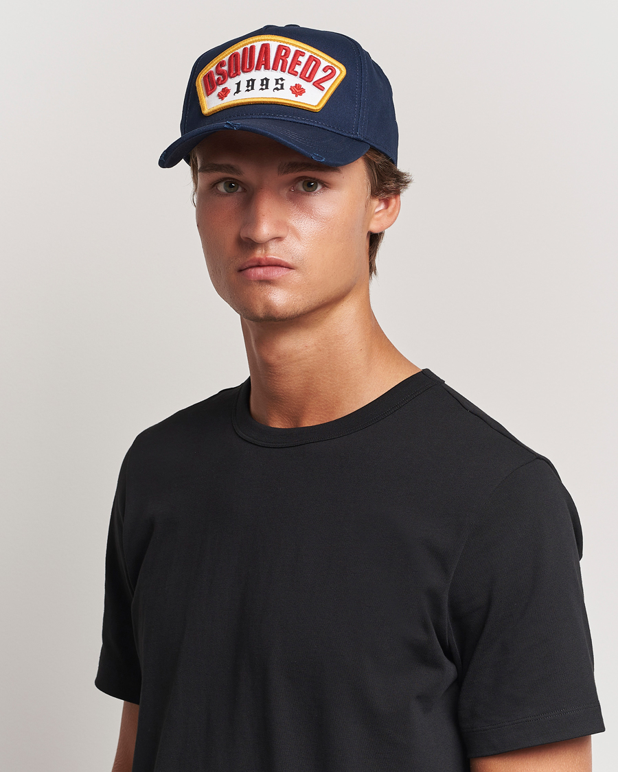 Heren |  | Dsquared2 | Logo Baseball Cap Navy