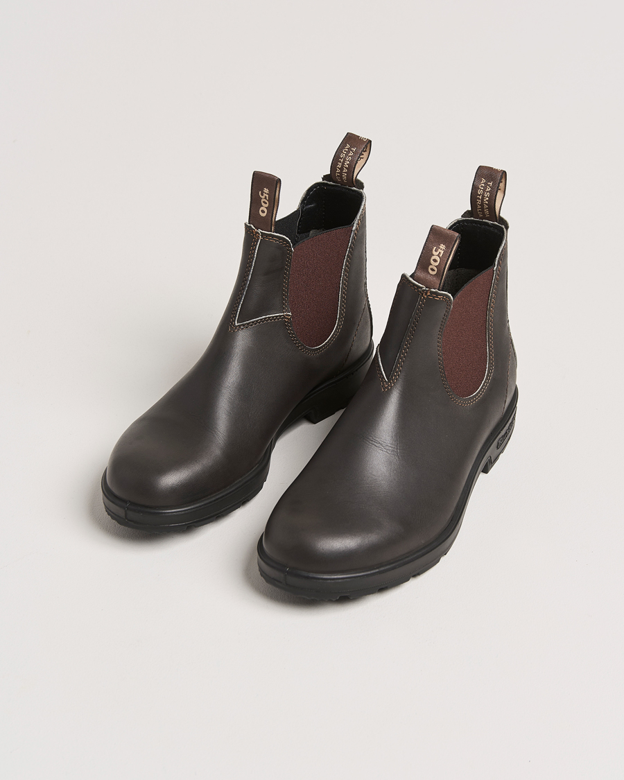 Heren | Chelsea boots | Blundstone | 500 Original Leather Chelsea Boot Stout Brown