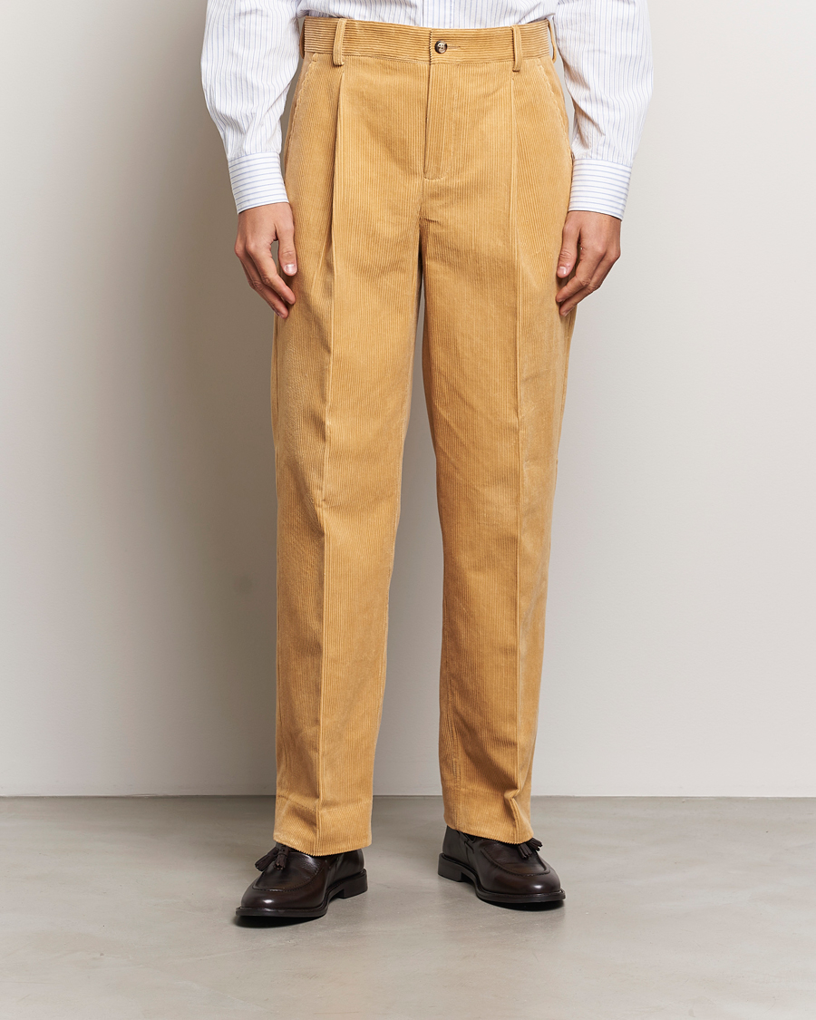 Heren |  | GANT 240 Mulberry Street | Corduroy Pants Mustard Grain