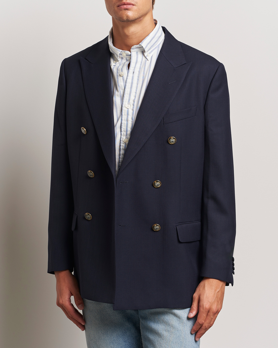 Heren | Wollen blazers | GANT 240 Mulberry Street | Relaxed Club Blazer Marine