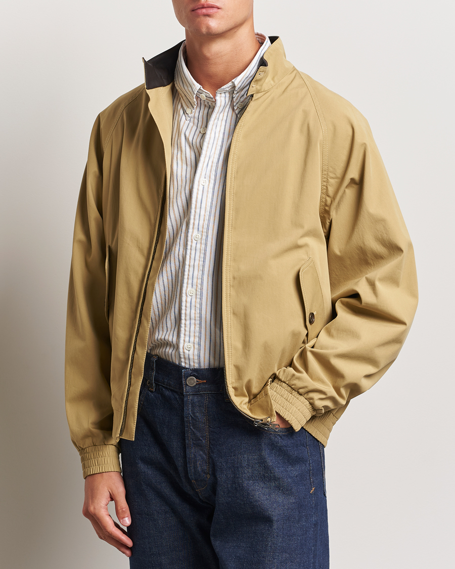 Heren |  | GANT | Cotton Harrington Jacket Dried Khaki