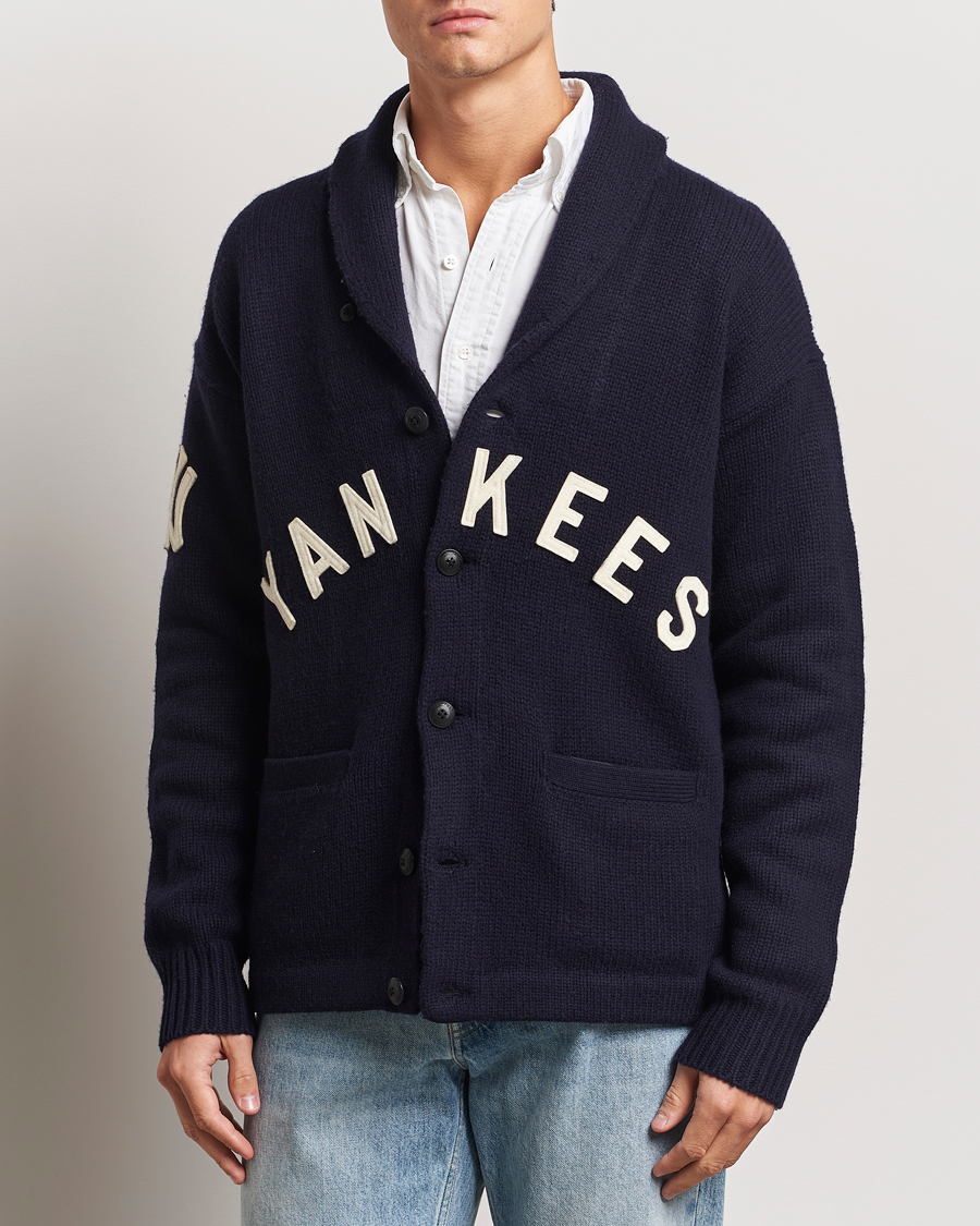 Heren |  | Polo Ralph Lauren | MLB Yankees Cardigan Aviator Navy Combo