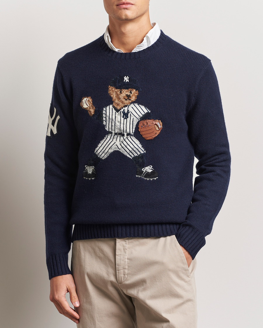 Heren |  | Polo Ralph Lauren | MLB Sweater Bear Navy Combo