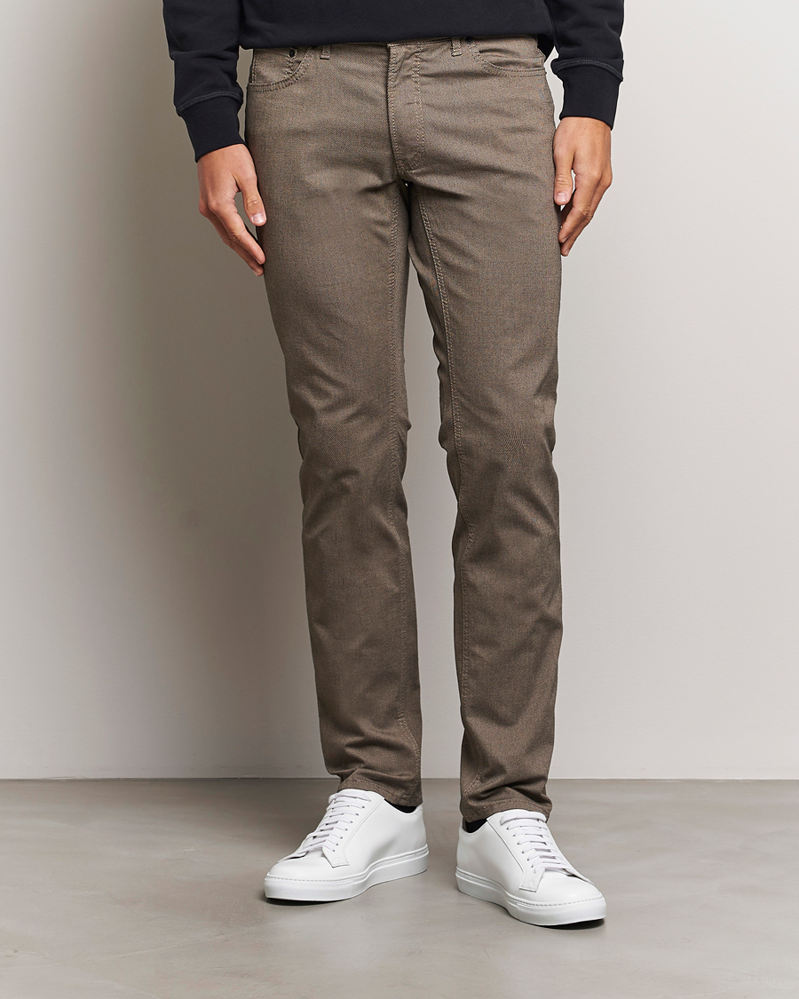 Heren | Casual broeken | Brax | Chuck Hi-Flex 5-Pocket Pants Beige