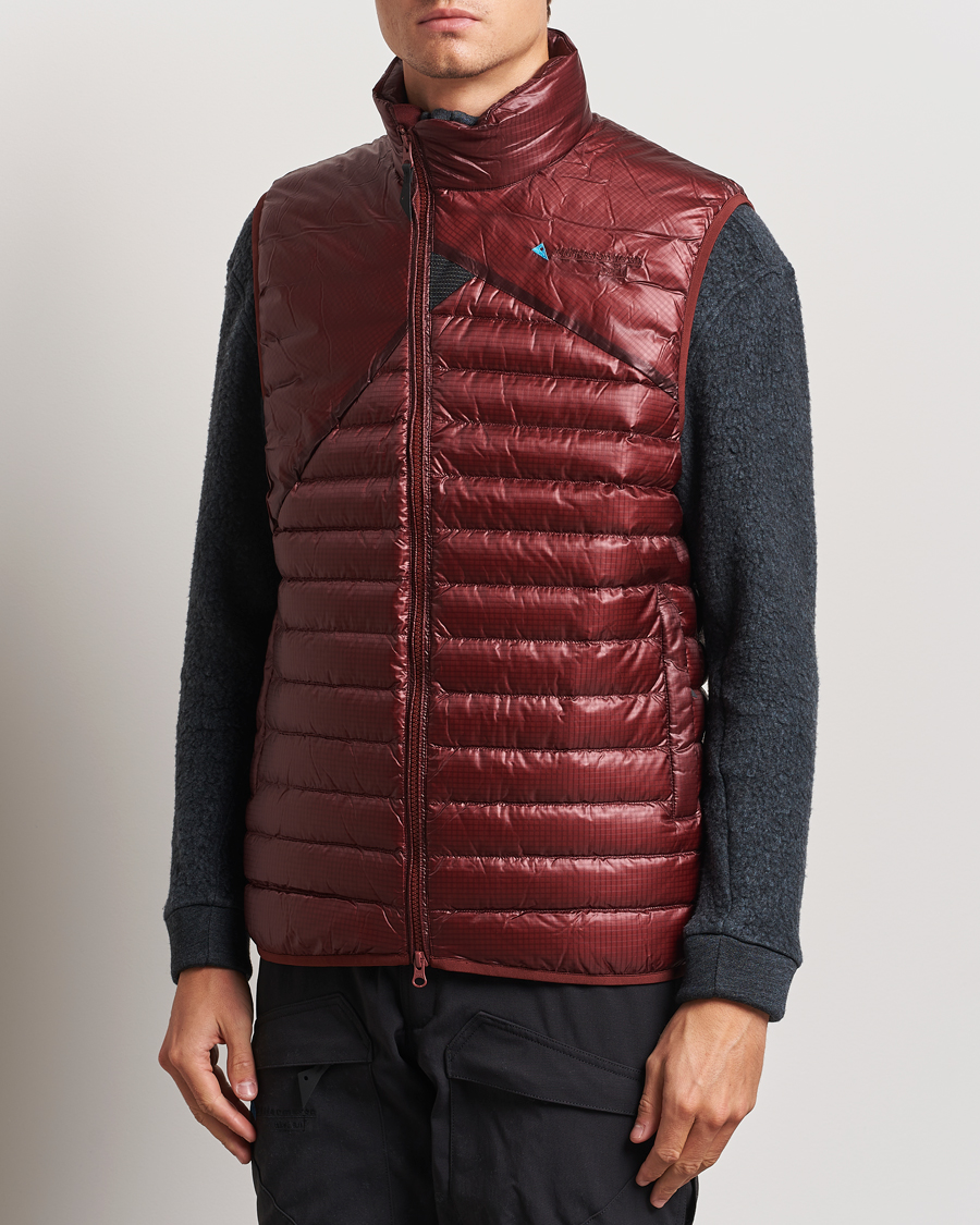 Heren |  | Klättermusen | Lopt Lightweight Down Vest Madder Red