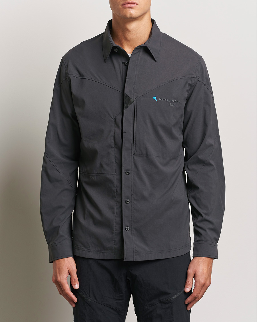 Heren | Active | Klättermusen | Garm Technical Outdoor Shirt Raven