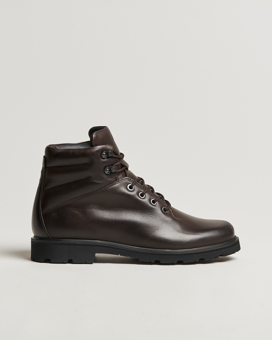 Heren | Laarzen | UBR | Black Storm Leather Boot Dark Brown