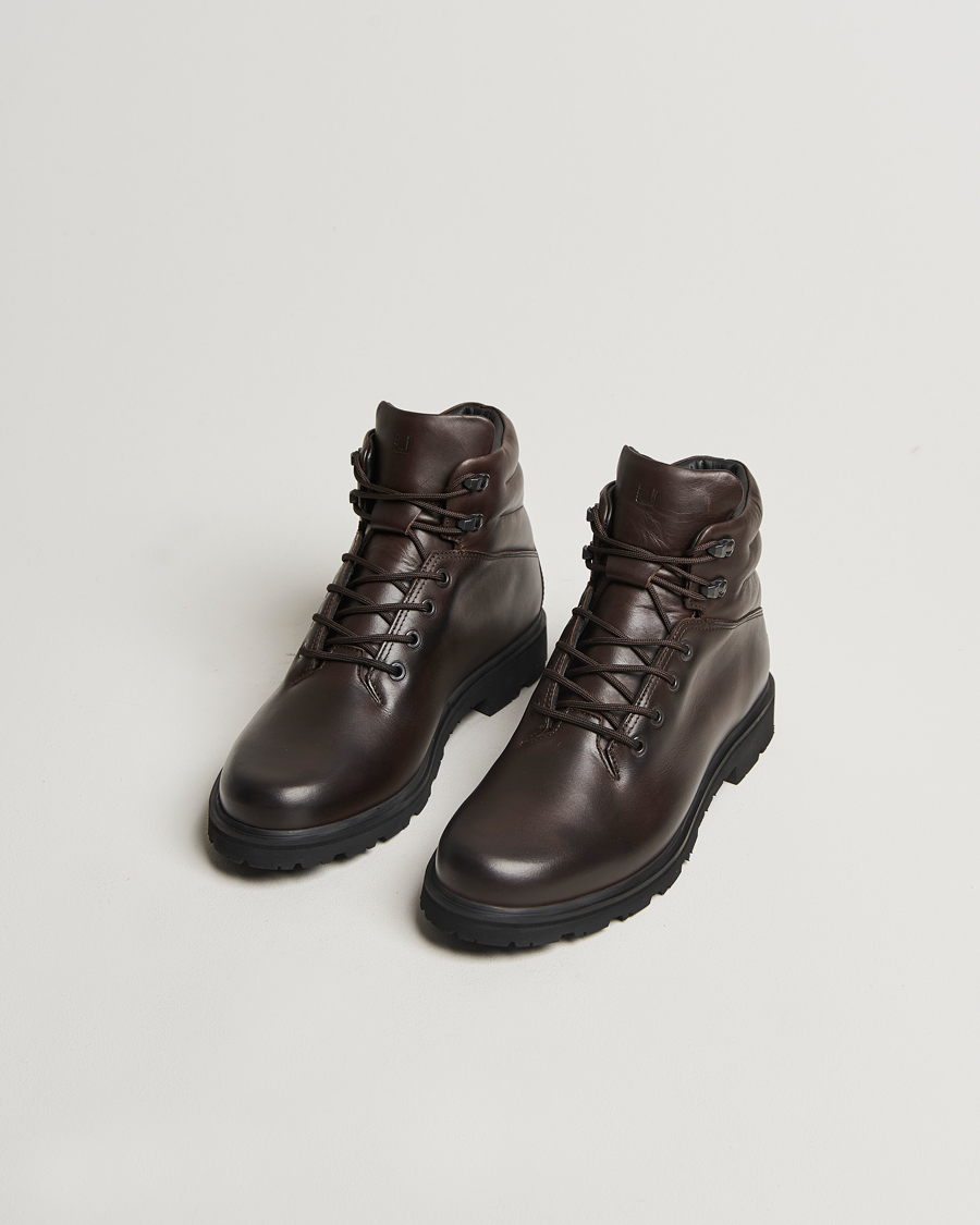 Heren | Laarzen | UBR | Black Storm Leather Boot Dark Brown