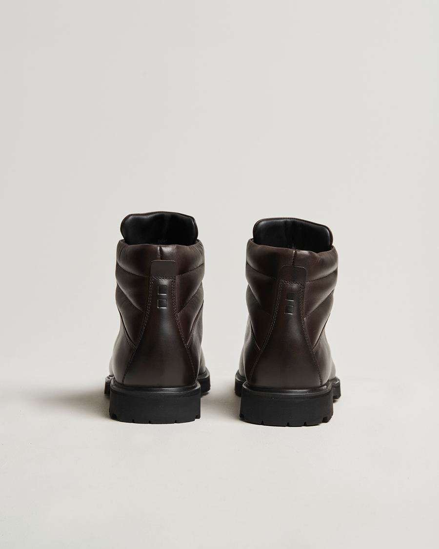 Heren | Laarzen | UBR | Black Storm Leather Boot Dark Brown