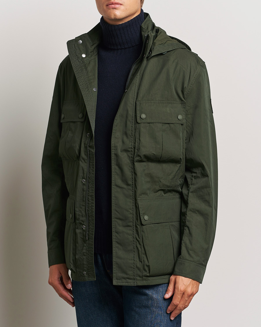 Heren |  | Belstaff | Drome Field Jacket Tile Green