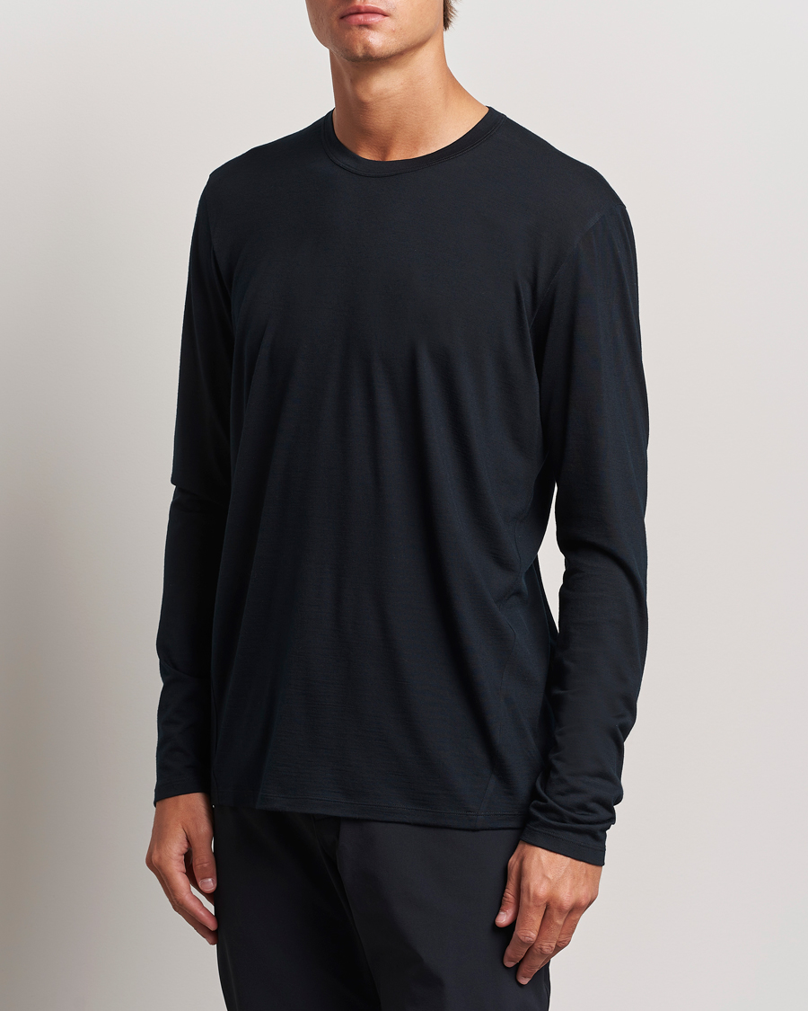 Heren |  | Arc\'teryx Veilance | Frame Long Sleeve T-shirt Black