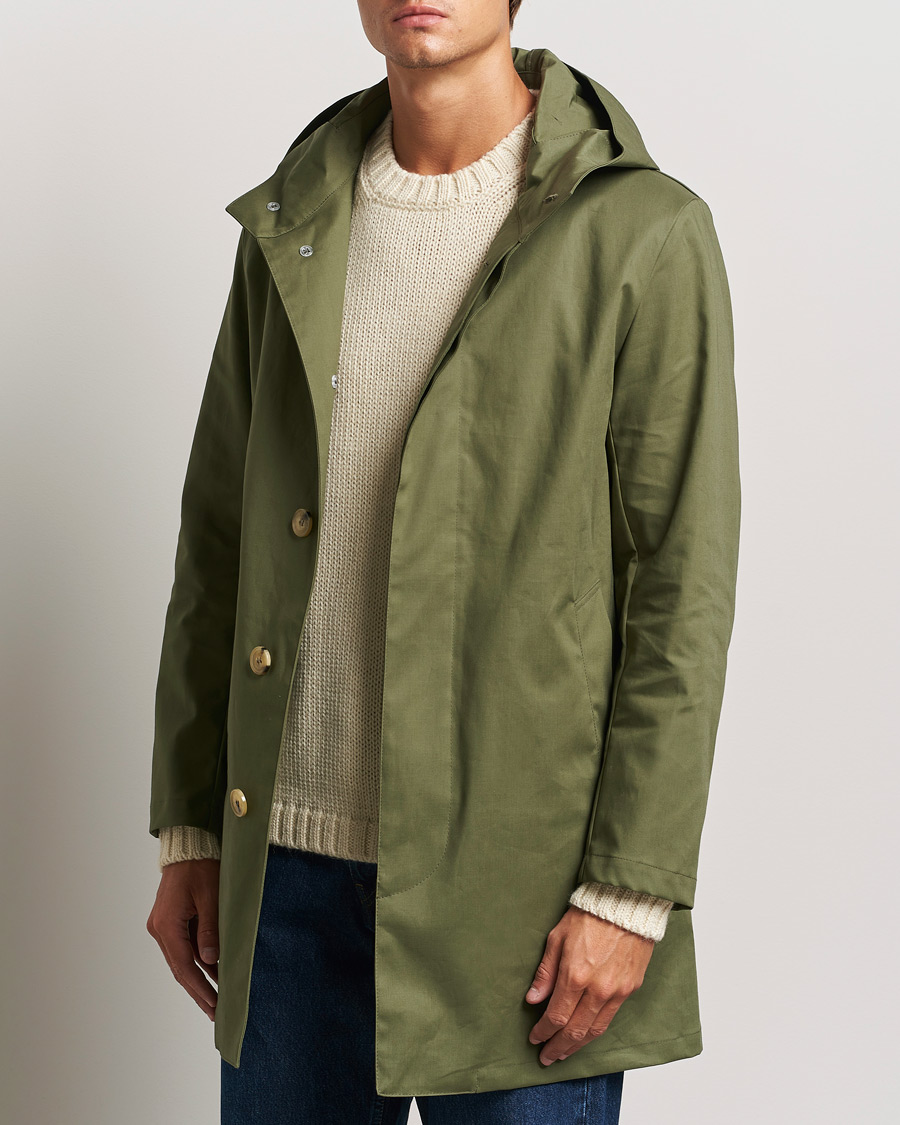 Heren |  | Mackintosh | Chryston Short Coat Four Leaf Clover